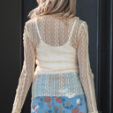  Selena Sheer Lace top Long Sleeve Top