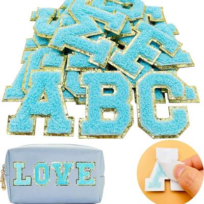 Self Adhesive Chenille Letters Patches