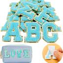  Self Adhesive Chenille Letters Patches