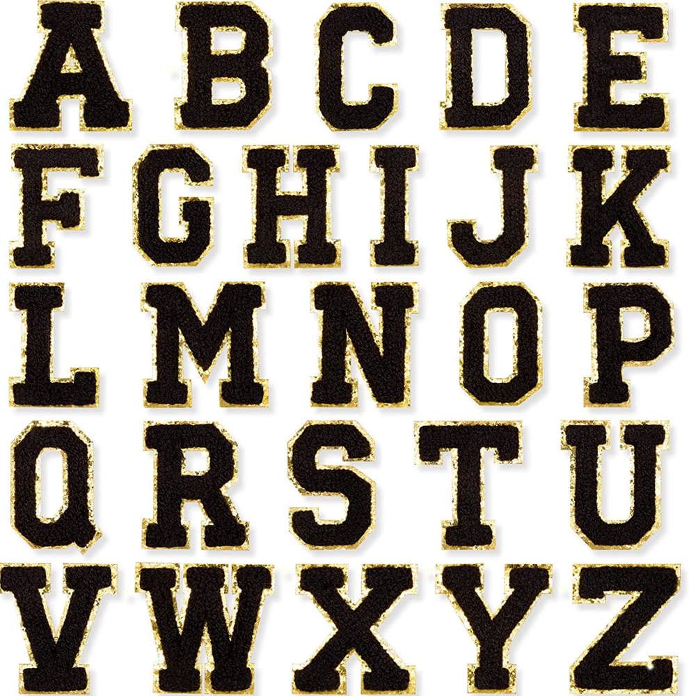 Self Adhesive Chenille Letters Patches