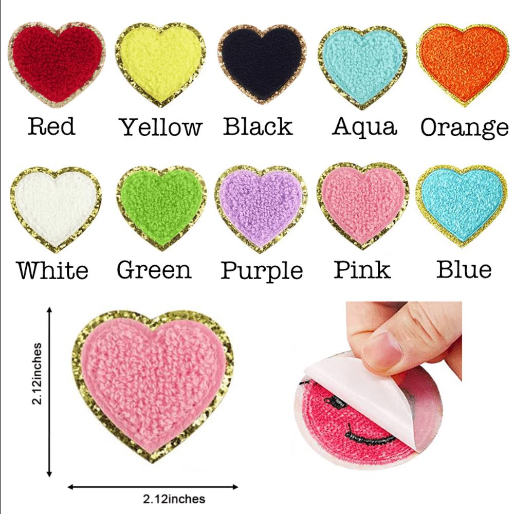 Self Adhesive Chenille Shape Patches