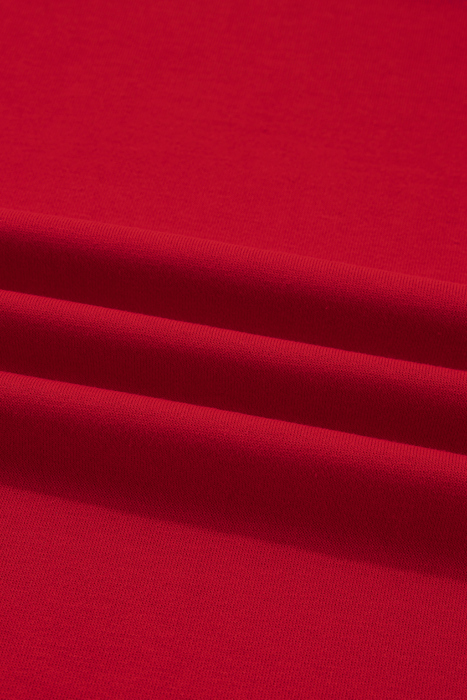 Seramya Striped Detail Varsity Sweatshirt