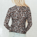  Seraphina Mock Mesh Long Sleeve Top