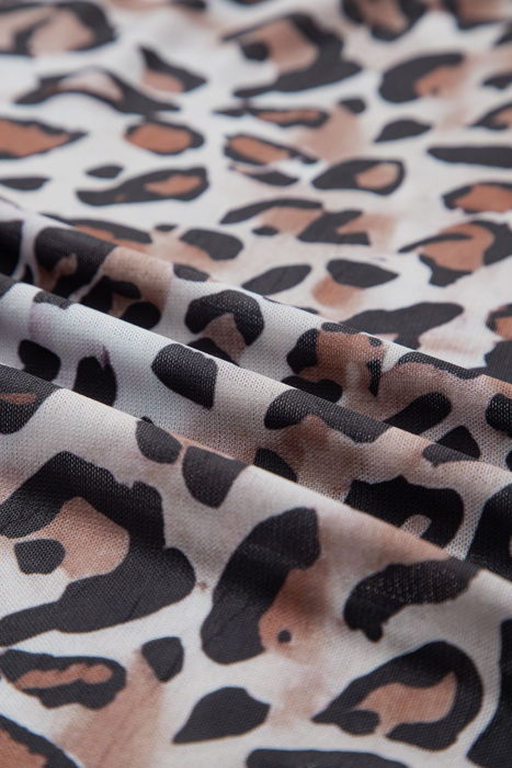 Seraphina Mock Mesh Long Sleeve Top