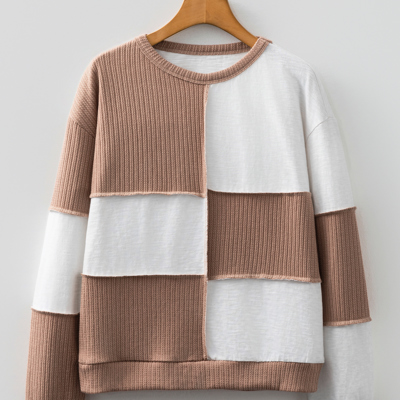 Seraphina Raw Seamed Knitted Jumper
