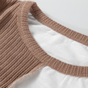  Seraphina Raw Seamed Knitted Jumper