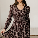  Serenity Waist Flared Mini Dress