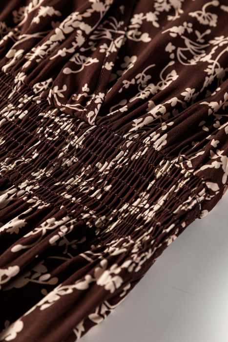 Serenity Waist Flared Mini Dress