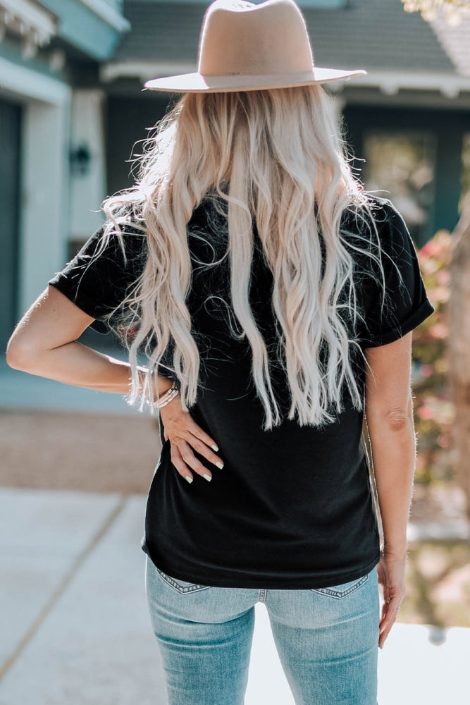 Sierra MAMA Chenille Graphic Tee