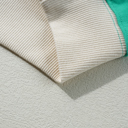  Sky Blue Plus Size Plaid Floral Patchwork Raglan Sleeve Sweatshirt