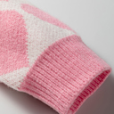  Skylar Heart Print Knit Sweater