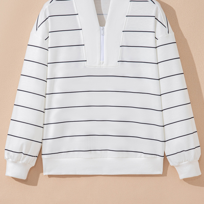 Skyler Print Drop Shoulder Long Sleeve Top