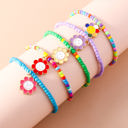  Smiley Flower Beaded Bracelet