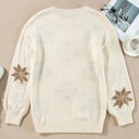  Snowflake Christmas Tunic Sweater