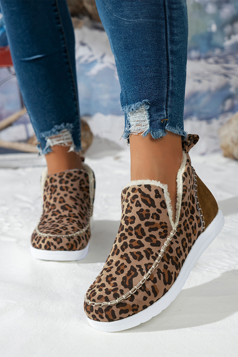 Sofia Flat Winter Fur Boots