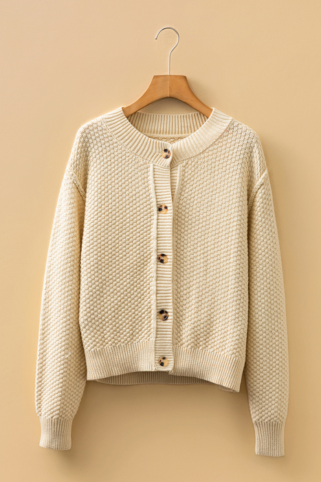 Sofia Front Cropped Cardigan Sweater