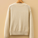  Sofia Front Cropped Cardigan Sweater