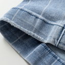  Sofia Pinstripe Wide Leg Jeans