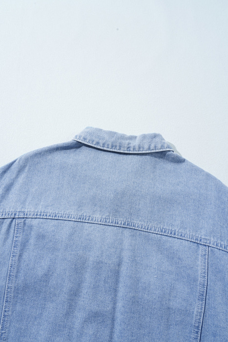 Sofia Plaid Patchwork Oversized Jacket