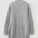  Sofia Ribbed Trim Loose Sweater