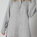 High-rise Small Sofia Ribbed Trim Loose Sweater
