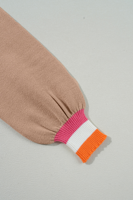 Sofia Trim Drop Shoulder Sweater