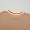  Sofia Trim Drop Shoulder Sweater