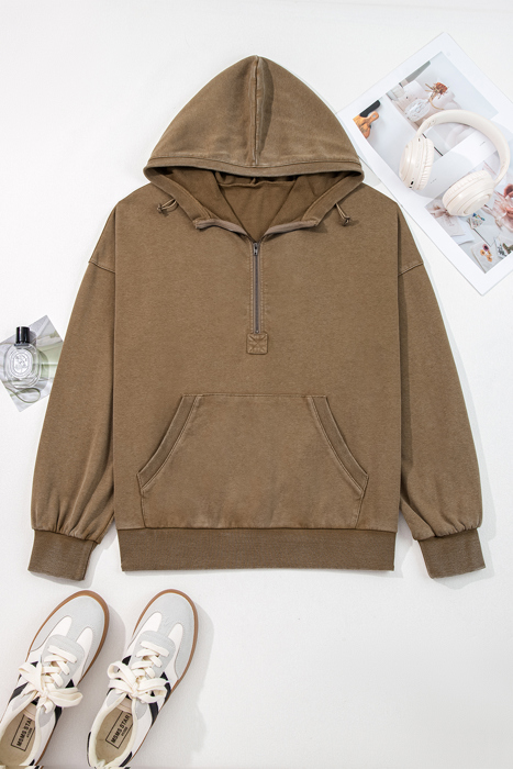 Solana Mineral Wash Baggy Hoodie