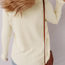  Soleil Knit Half Henley Top