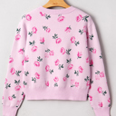  Sophia Drop Shoulder Cropped Sweater