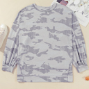  Sophia Multicolour Print Plus Sweatshirt