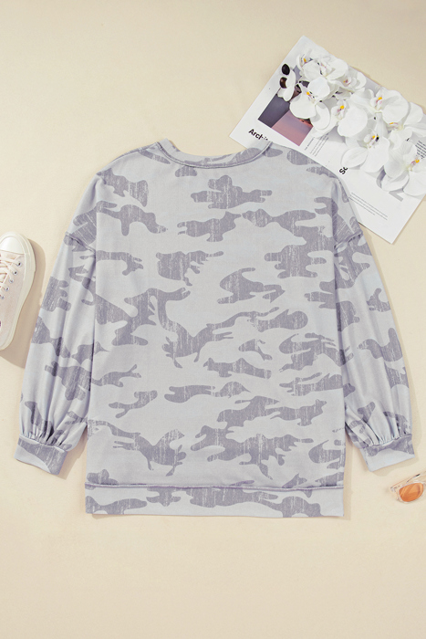 Sophia Multicolour Print Plus Sweatshirt