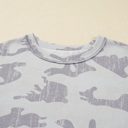  Sophia Multicolour Print Plus Sweatshirt