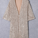 Apricot Medium Sophia Open Front Duster Kimono