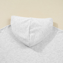  Sophia Patchwork asymmetric Sleeve PLUS Hoodie