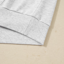  Sophia Patchwork asymmetric Sleeve PLUS Hoodie