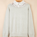  Sophia Patchwork Drop Shoulder Sweater