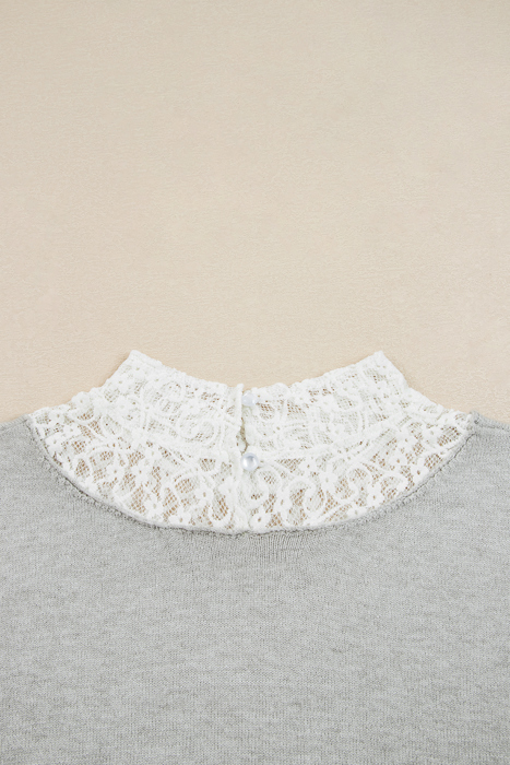 Sophia Patchwork Drop Shoulder Sweater