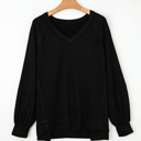  Sophia Textured Knit Pullover Top