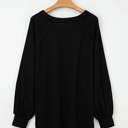  Sophia Textured Knit Pullover Top