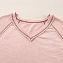  Sophia Textured Knit Pullover Top