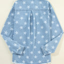  Star Light Wash Raw Hem Denim Jacket