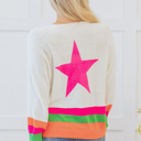  Stella Edge Drop Shoulder Sweater