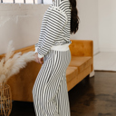  Stella Trim Drop Shoulder Lounge Set