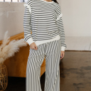  Stella Trim Drop Shoulder Lounge Set