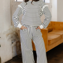  Stella Trim Drop Shoulder Lounge Set