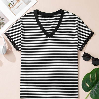 Stevie Delicate Trim Casual Tee