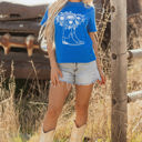  Sunflower Boots Western Fashion Tee