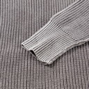  Sunny Patchwork Knit Open Sweater