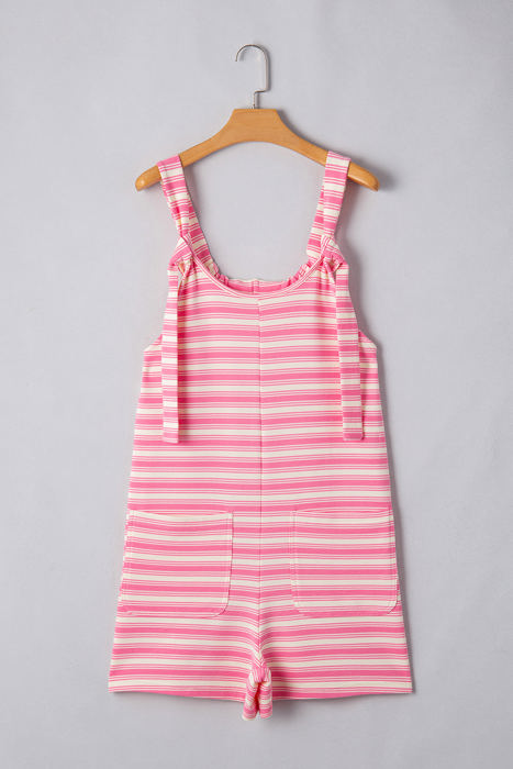 Sunny Stripe Pocket Romper